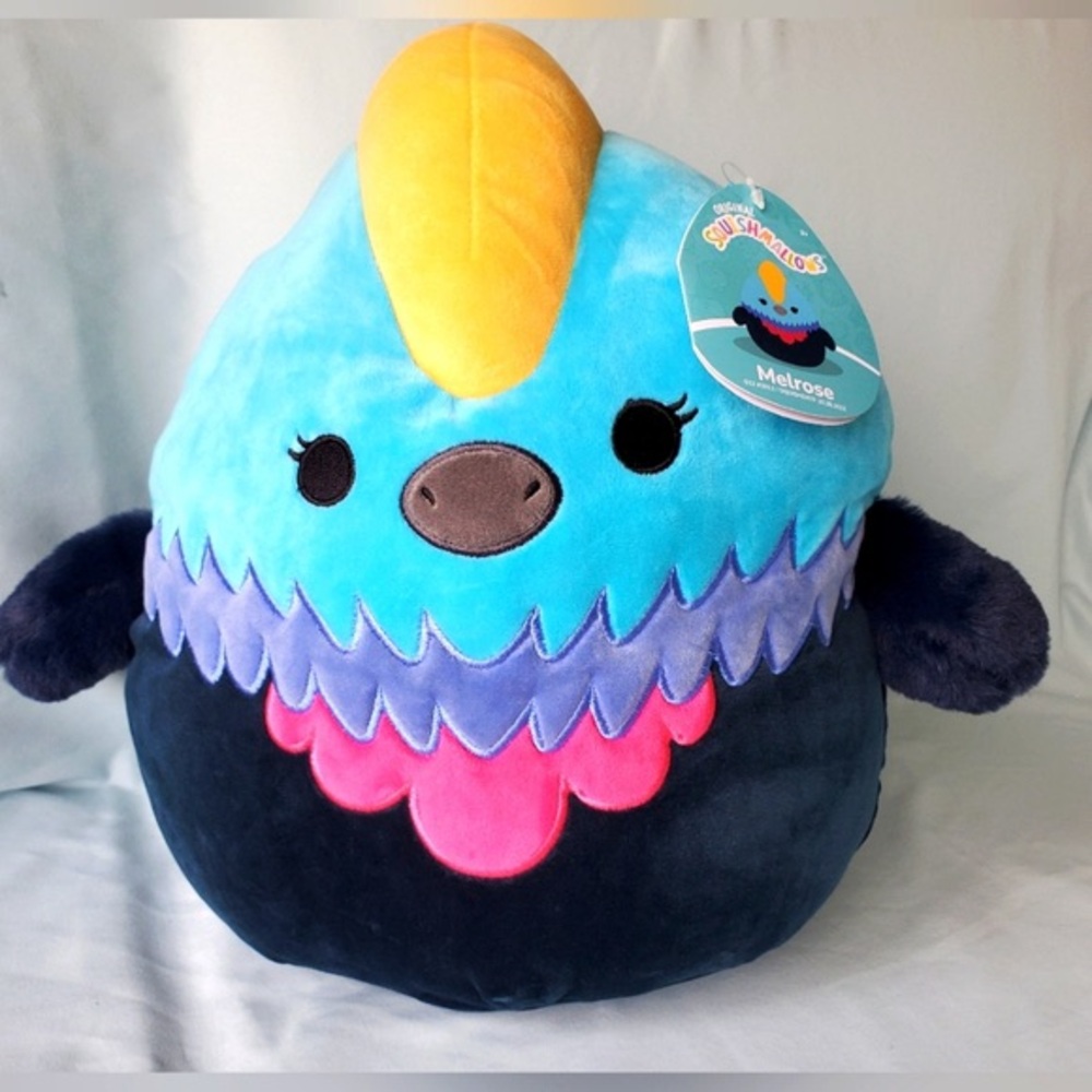 Squishmallows Melrose The Cassowary Bird 15inch